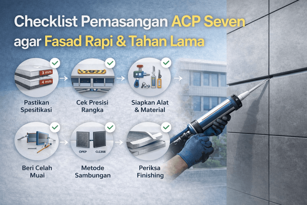 checklist pemasangan ACP